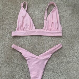 Oh Polly light pink bikini